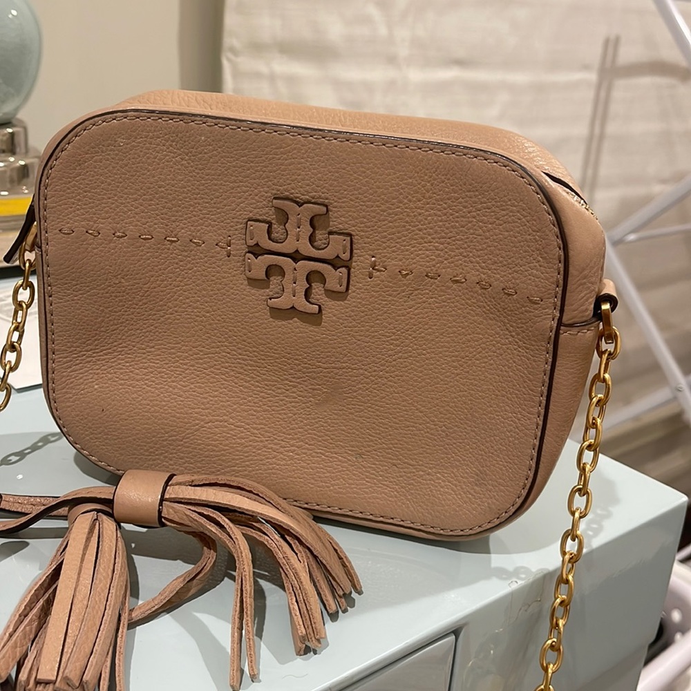 Tory Burch McGraw camera bag
